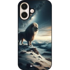 Coque iPhone 16 - Le lion blanc