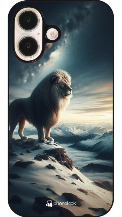 Coque iPhone 16 - Le lion blanc