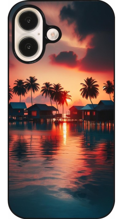 Coque iPhone 16 - Paradis Maldives