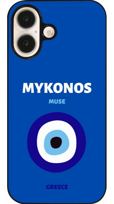 Coque iPhone 16 - Pop Summer Destination Mykonos