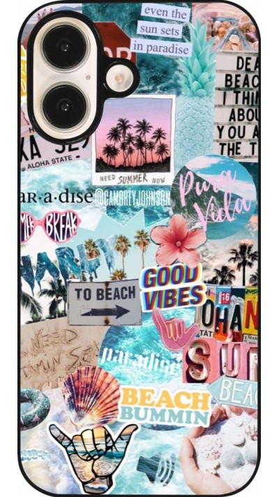 Coque iPhone 16 - Summer 20 collage