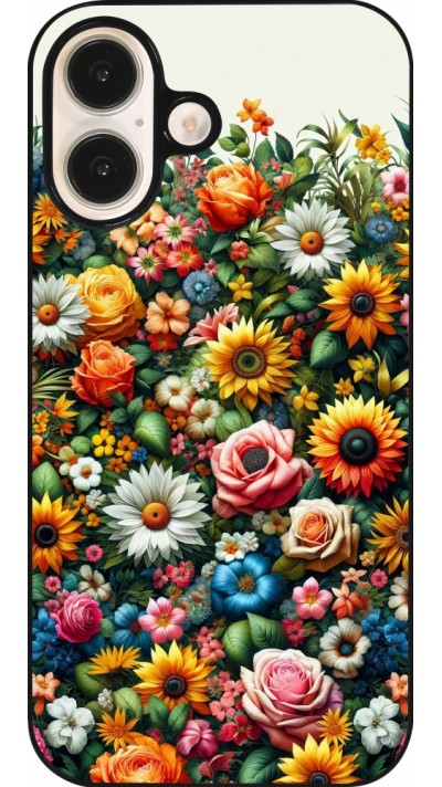 Coque iPhone 16 - Summer Floral Pattern