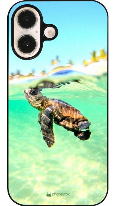 Coque iPhone 16 - Turtle Underwater