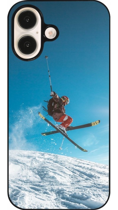 Coque iPhone 16 - Winter 22 Ski Jump