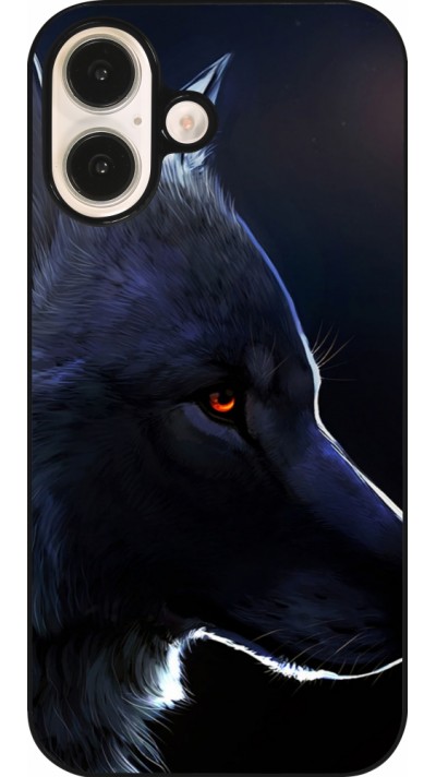 Coque iPhone 16 - Wolf Shape