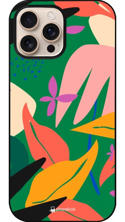 Coque iPhone 16 Pro Max - Abstract Jungle