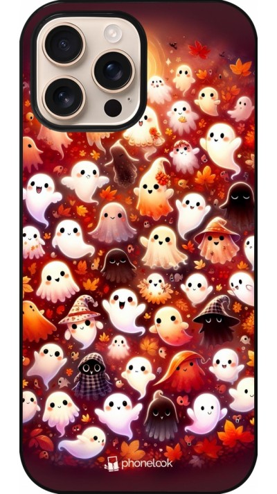 Coque iPhone 16 Pro Max - Fantômes automne mignons