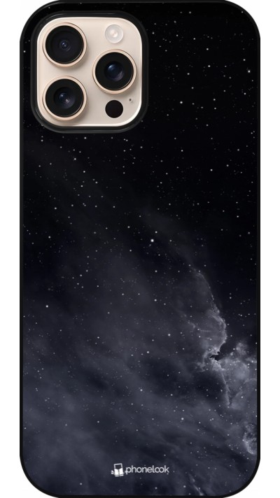 Coque iPhone 16 Pro Max - Black Sky Clouds