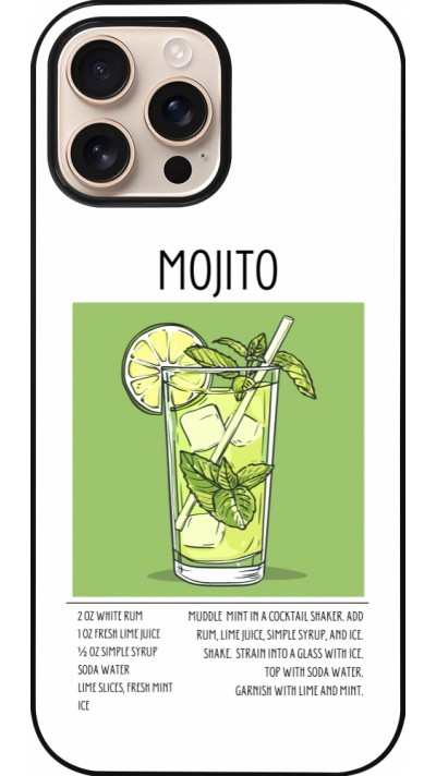 Coque iPhone 16 Pro Max - Cocktail recette Mojito