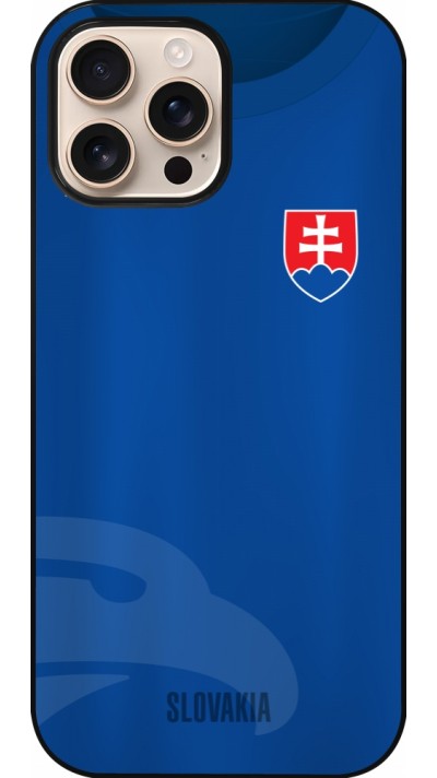 iPhone 16 Pro Max Case Hülle - Fussballtrikot Slowakei