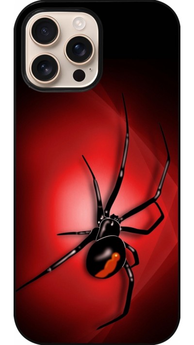 Coque iPhone 16 Pro Max - Halloween 2023 spider black widow