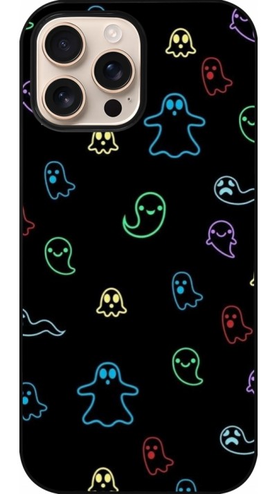 Coque iPhone 16 Pro Max - Halloween 2024 colorful ghosts