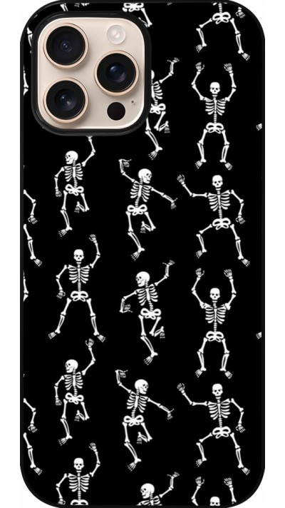 Coque iPhone 16 Pro Max - Halloween 2024 dancing skeleton