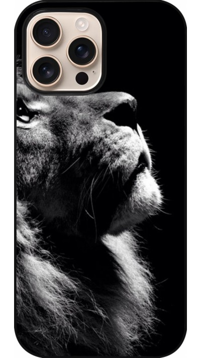 Coque iPhone 16 Pro Max - Lion looking up