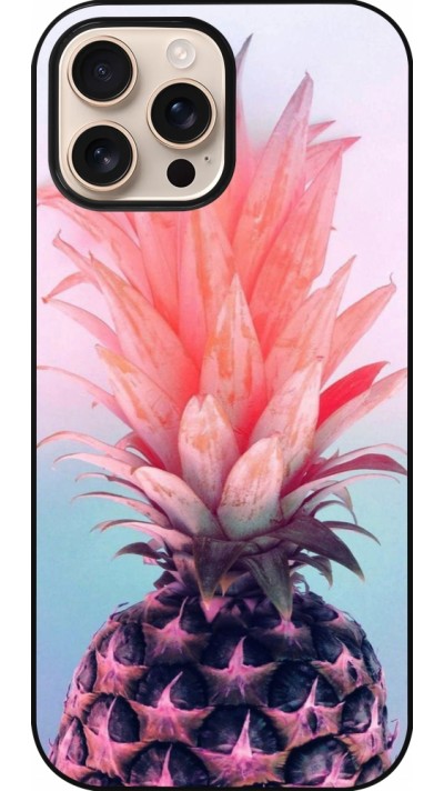 Coque iPhone 16 Pro Max - Purple Pink Pineapple