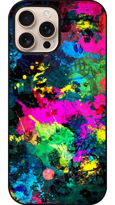 iPhone 16 Pro Max Case Hülle - Splash paint