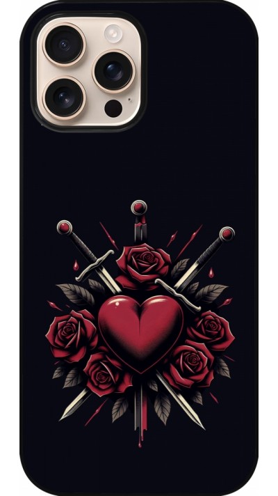 Coque iPhone 16 Pro Max - Valentine 2024 gothic love