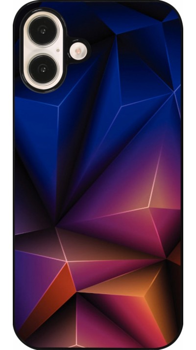 Coque iPhone 16 Plus - Abstract Triangles 