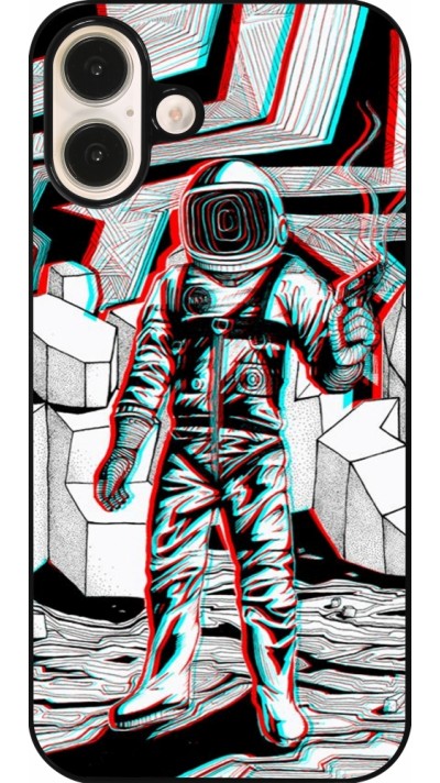 Coque iPhone 16 Plus - Anaglyph Astronaut