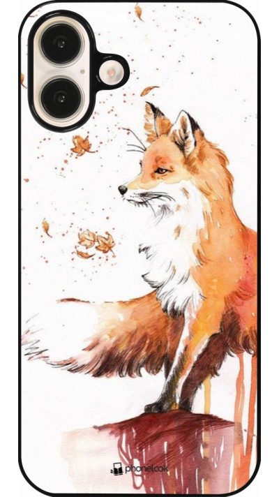 Coque iPhone 16 Plus - Autumn 21 Fox