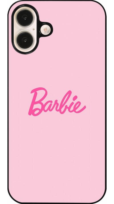 Coque iPhone 16 Plus - Barbie Text