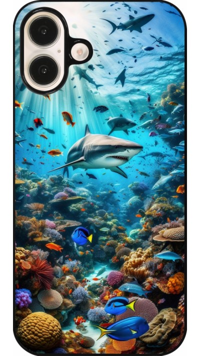 Coque iPhone 16 Plus - Bora Bora Mer et Merveilles