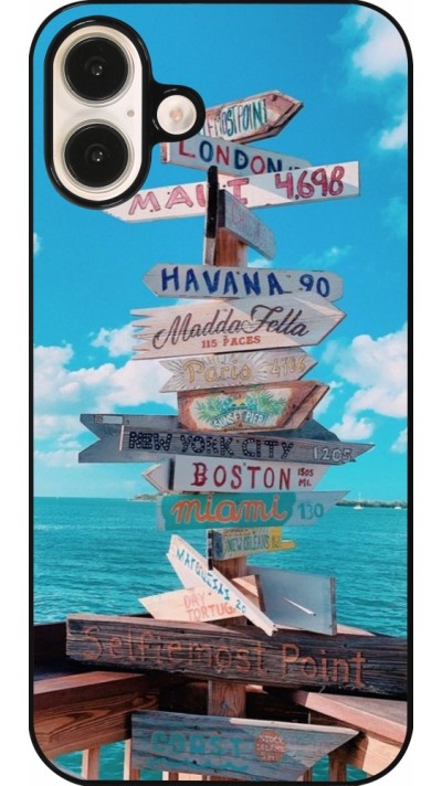 Coque iPhone 16 Plus - Cool Cities Directions