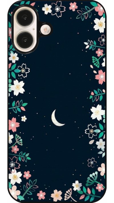 Coque iPhone 16 Plus - Flowers space