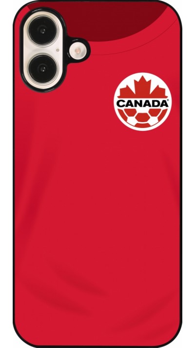 iPhone 16 Plus Case Hülle - Kanada 2022 personalisierbares Fussballtrikot