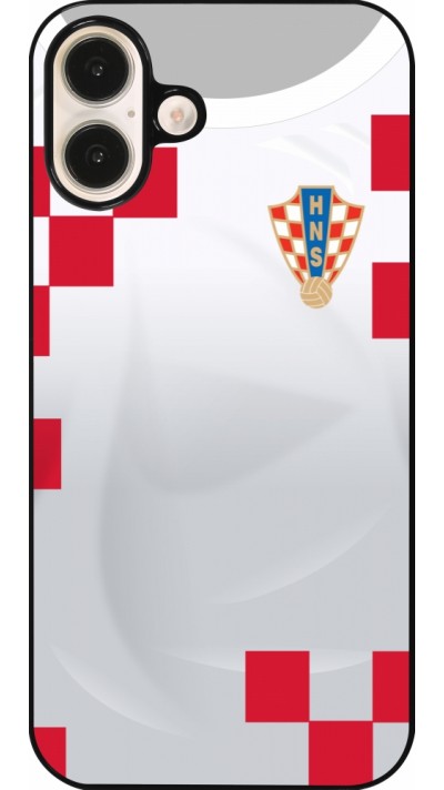 iPhone 16 Plus Case Hülle - Kroatien 2022 personalisierbares Fussballtrikot