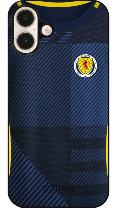 iPhone 16 Plus Case Hülle - Schottland personalisierbares Fussballtrikot