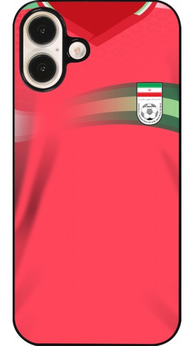 iPhone 16 Plus Case Hülle - Iran 2022 personalisierbares Fussballtrikot