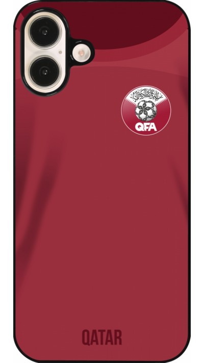 iPhone 16 Plus Case Hülle - Katar 2022 personalisierbares Fussballtrikot