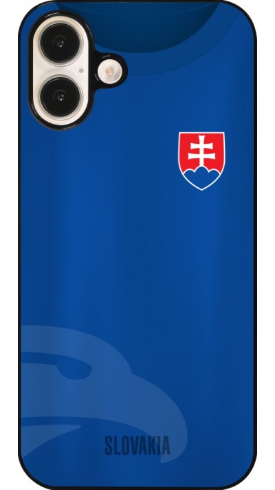 Coque iPhone 16 Plus - Maillot de football Slovaquie