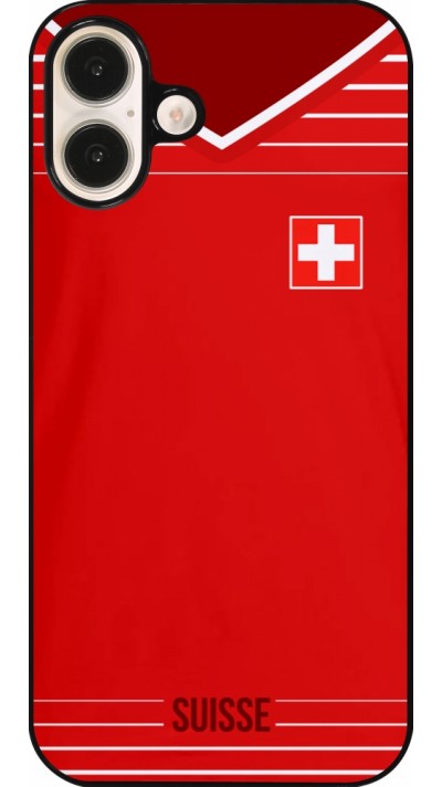 Coque iPhone 16 Plus - Football shirt Switzerland 2022