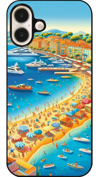 Coque iPhone 16 Plus - French Riviera People