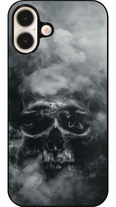 iPhone 16 Plus Case Hülle - Halloween 2024 smoky skull