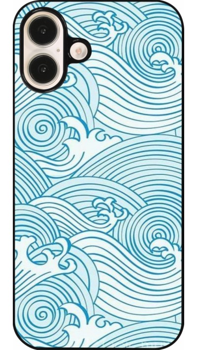 Coque iPhone 16 Plus - Ocean Waves