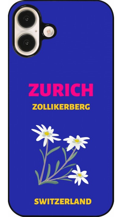 Coque iPhone 16 Plus - Pop Summer Destination Zurich