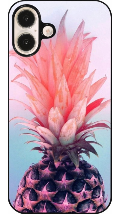 Coque iPhone 16 Plus - Purple Pink Pineapple