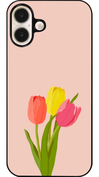 Coque iPhone 16 Plus - Spring 23 tulip trio