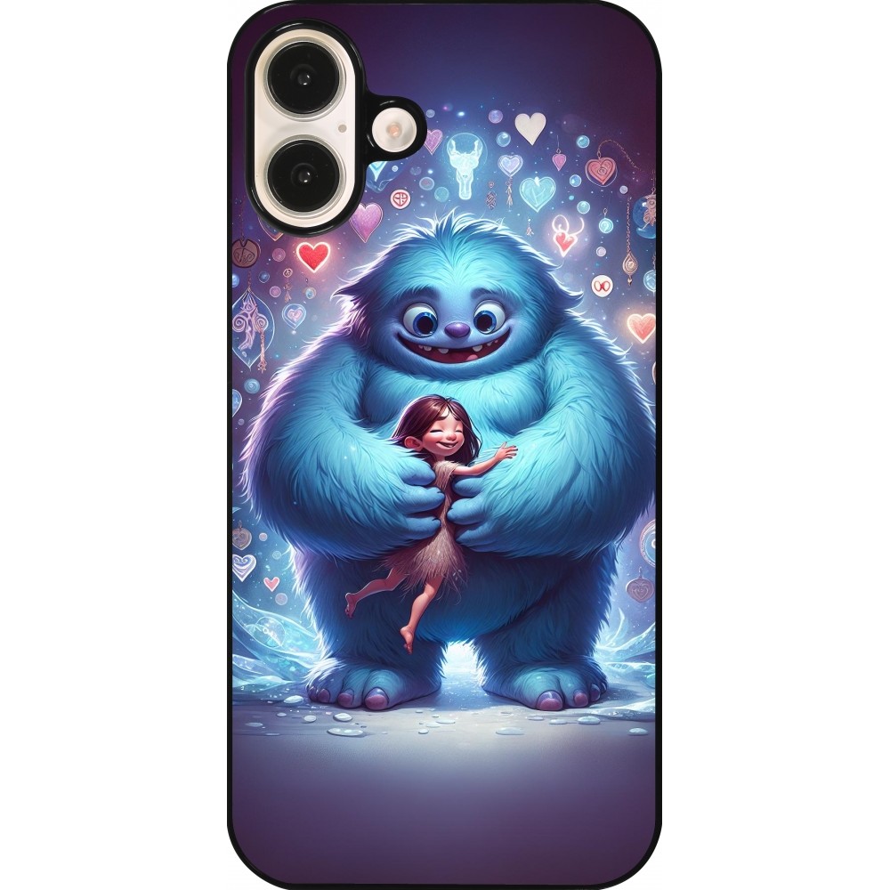 Coque iPhone 16 Plus - Valentine 2024 Fluffy Love