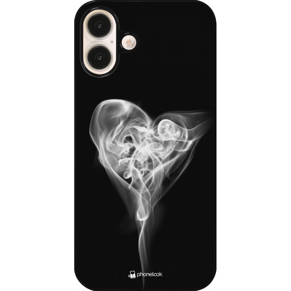 Coque iPhone 16 Plus - Valentine 2022 Black Smoke