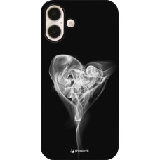 Coque iPhone 16 Plus - Valentine 2022 Black Smoke