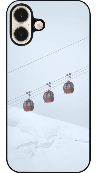 Coque iPhone 16 Plus - Winter 22 ski lift