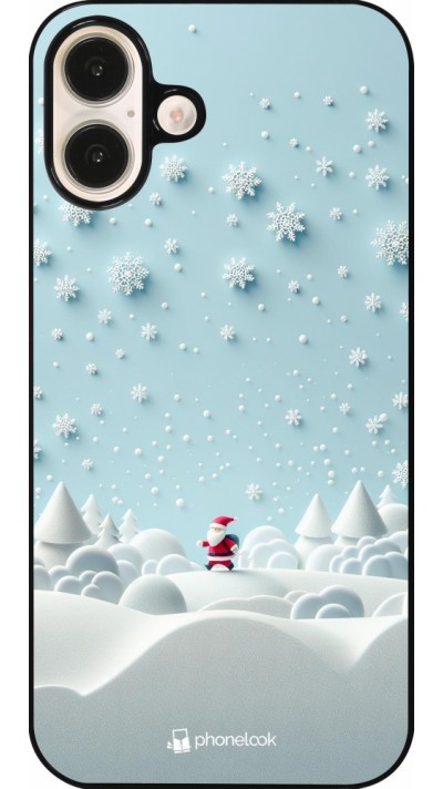 iPhone 16 Plus Case Hülle - Weihnachten 2023 Kleiner Vater Schneeflocke