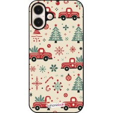 Coque iPhone 16 Plus - Noël 2024 Camion Sapin