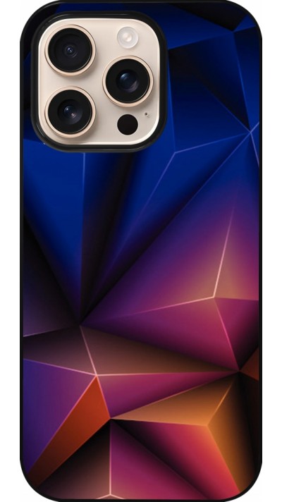 Coque iPhone 16 Pro - Abstract Triangles 