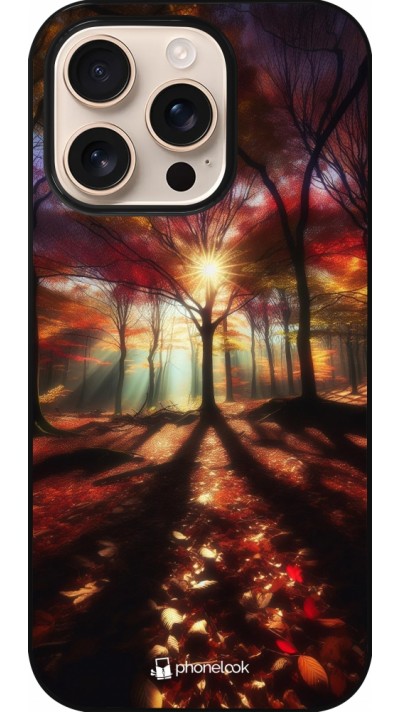 Coque iPhone 16 Pro - Automne doré glare