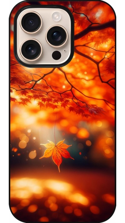 Coque iPhone 16 Pro - Automne Magique Orange